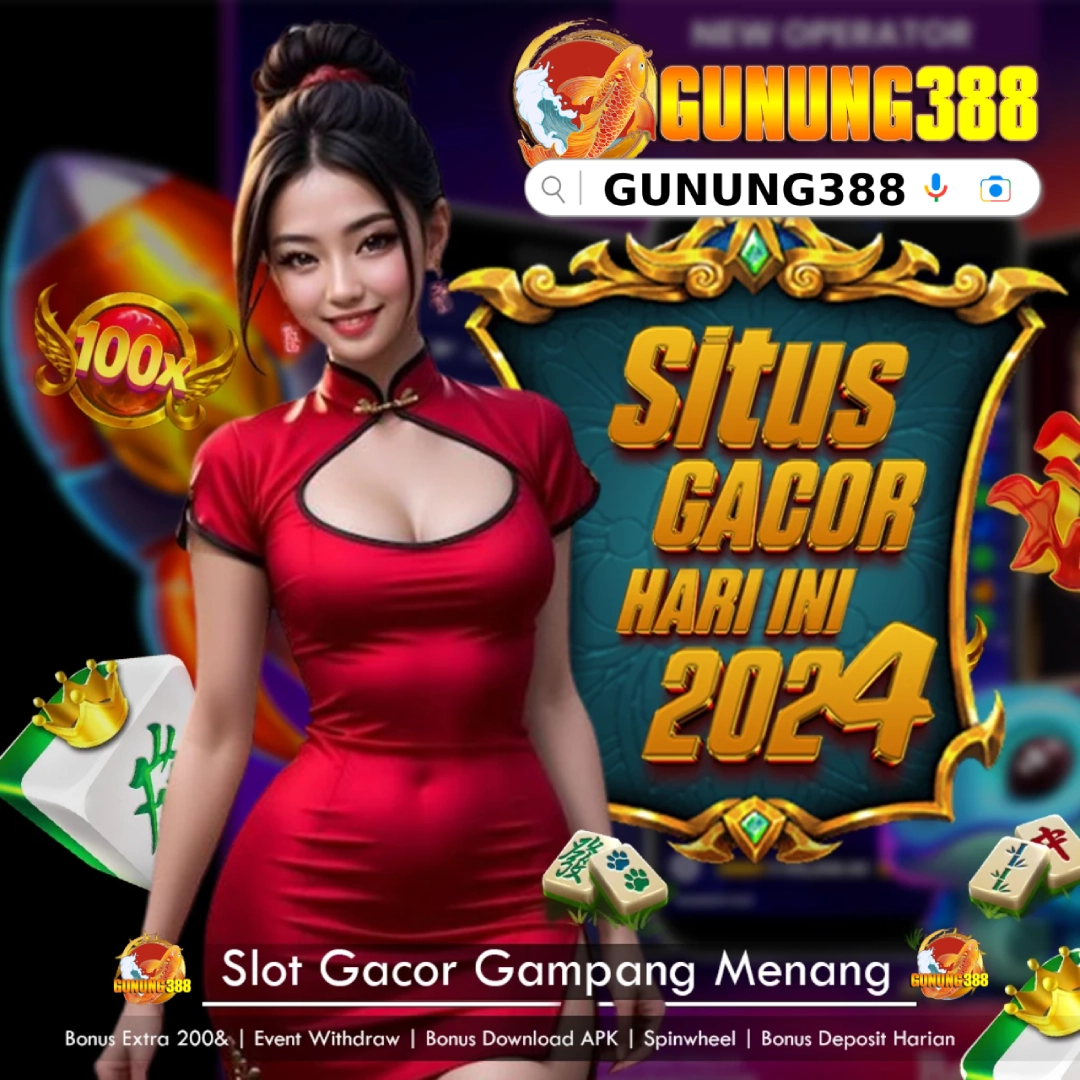 GUNUNG388 ❤️‍🔥 Situs Slot Gacor Hari Ini Metode Deposit QRIS & DANA Terbaik